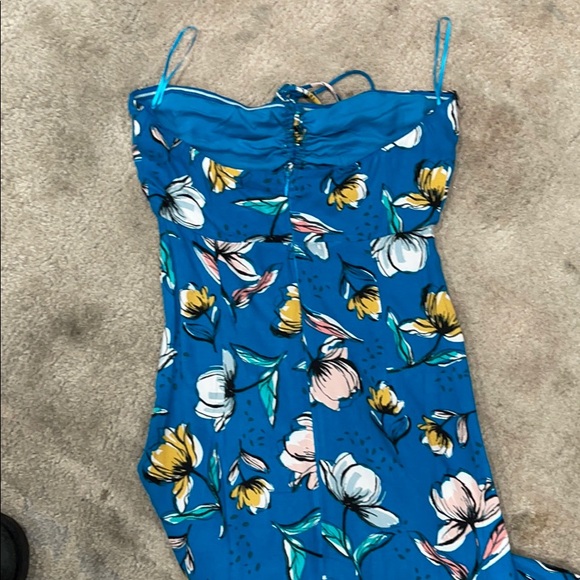 NWOT Skylar + Madison Asymmetrical Floral Dress - Picture 4 of 4